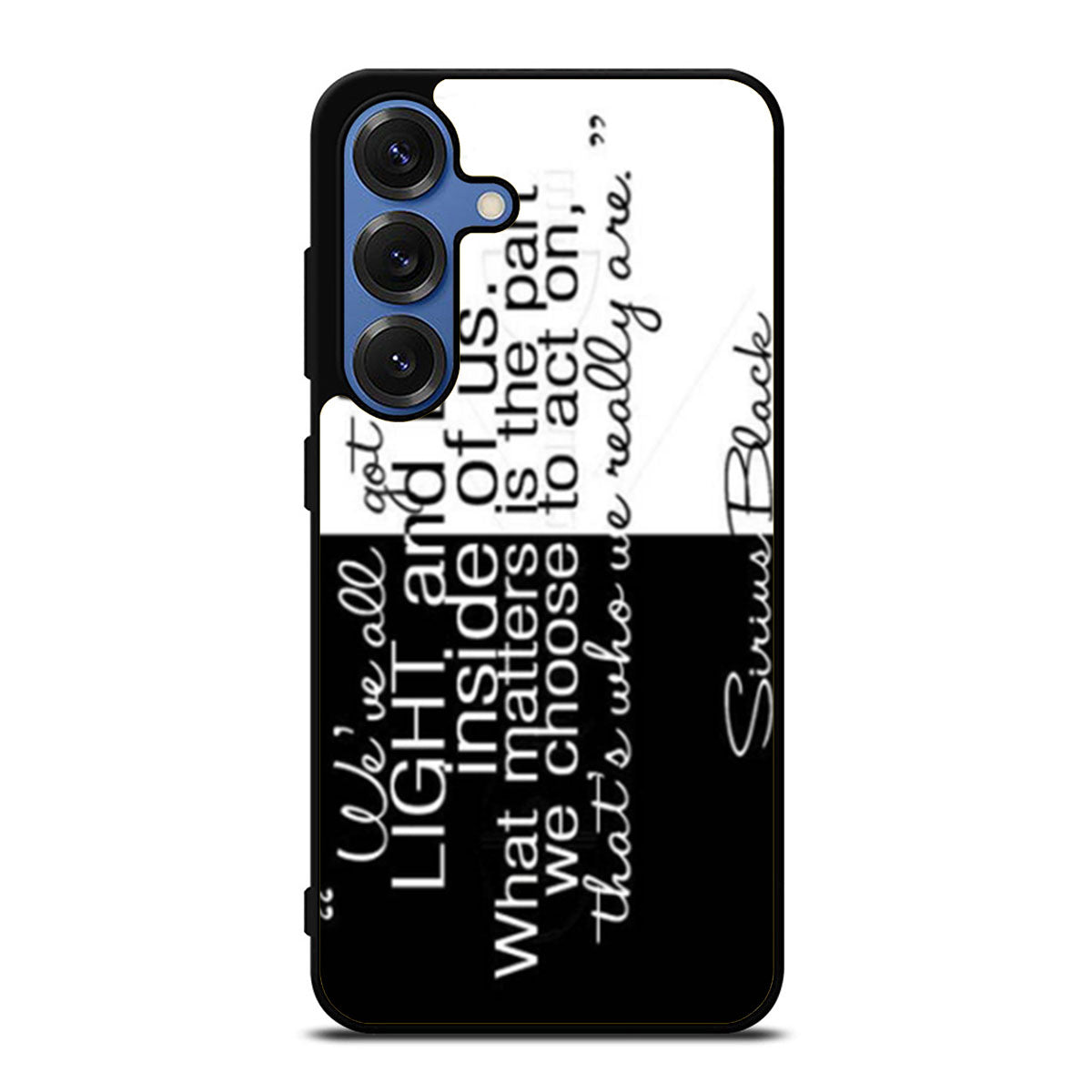 Harry Potter Sirius Black Quote Samsung S25 Ultra Case