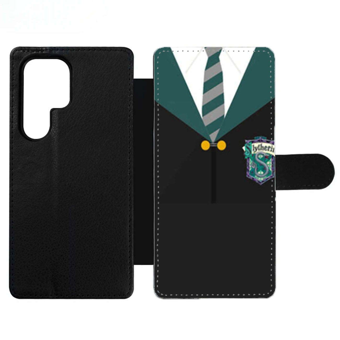 Harry Potter Slytherin Wallet Samsung Case