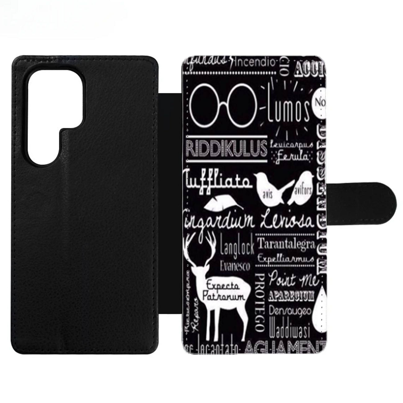 Harry Potter Spells Wallet Samsung Case