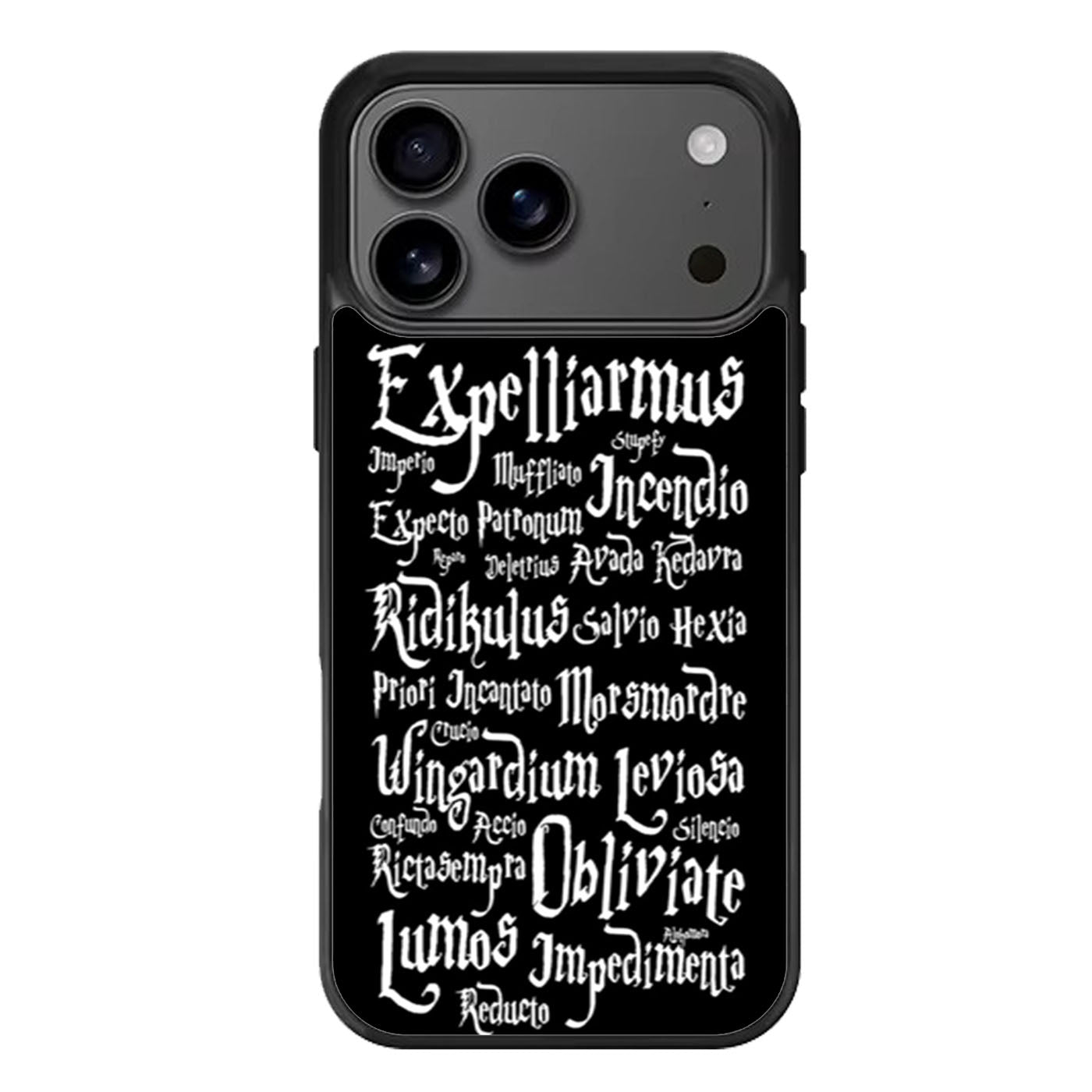 Harry Potter This Black Magic Spells Black iPhone 17 Pro Max Case