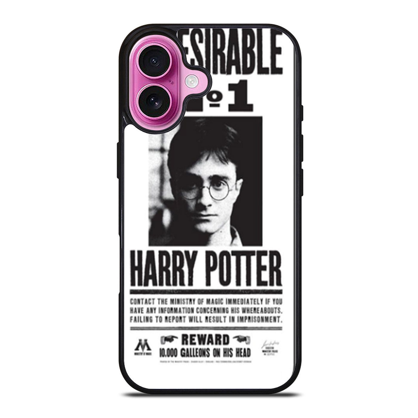Harry Potter Wanted Poster Undesirable No 1 iPhone Case Cover