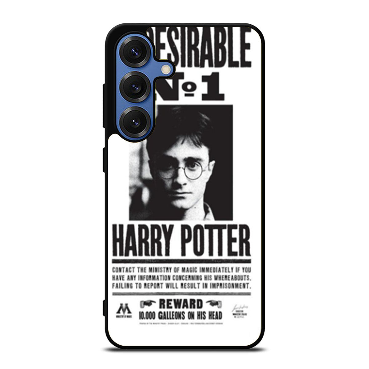 Harry Potter Wanted Poster Undesirable Samsung S25 Ultra Case