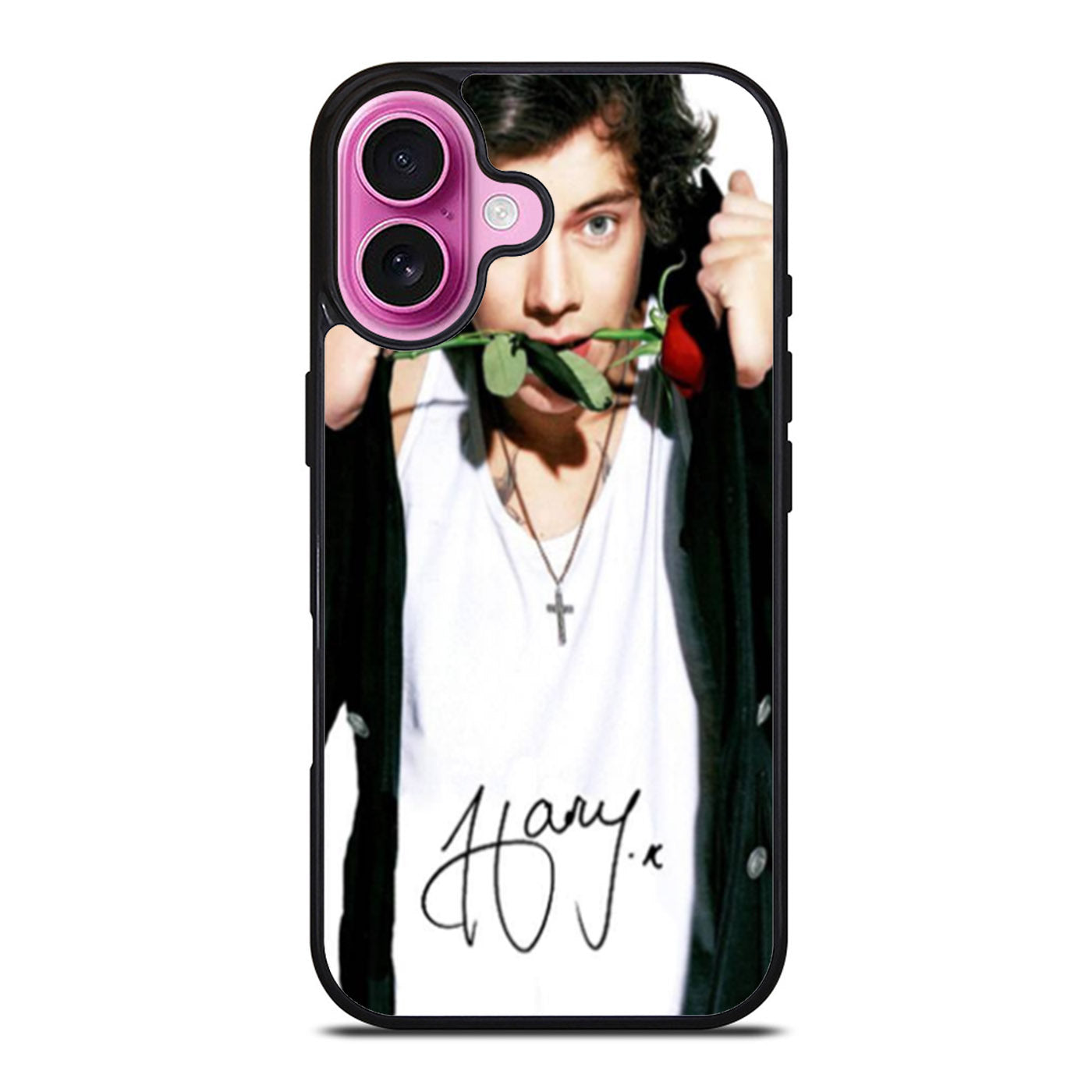 Harry Styles And The Rose iPhone Case Cover