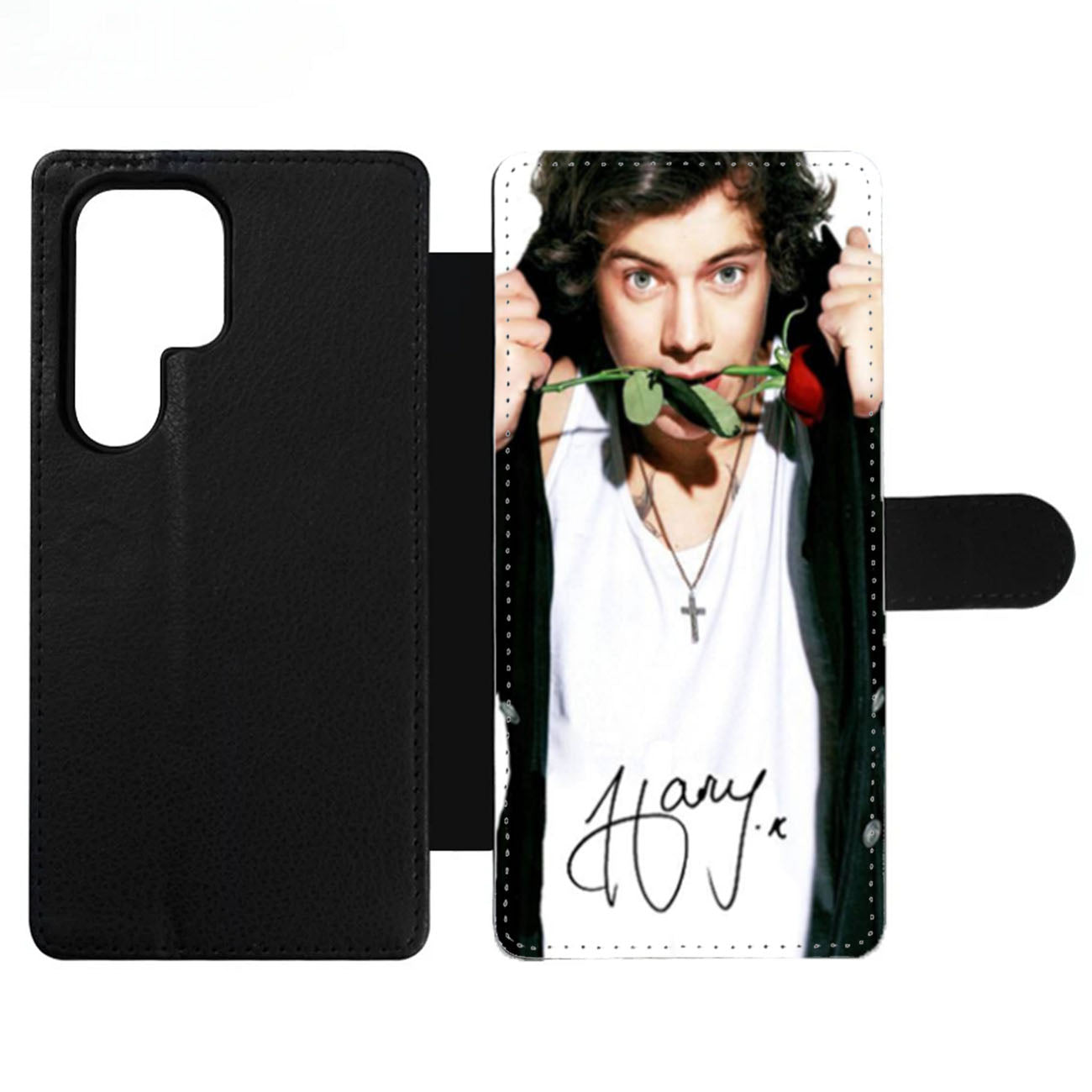 Harry Styles And The Rose Wallet Samsung Case
