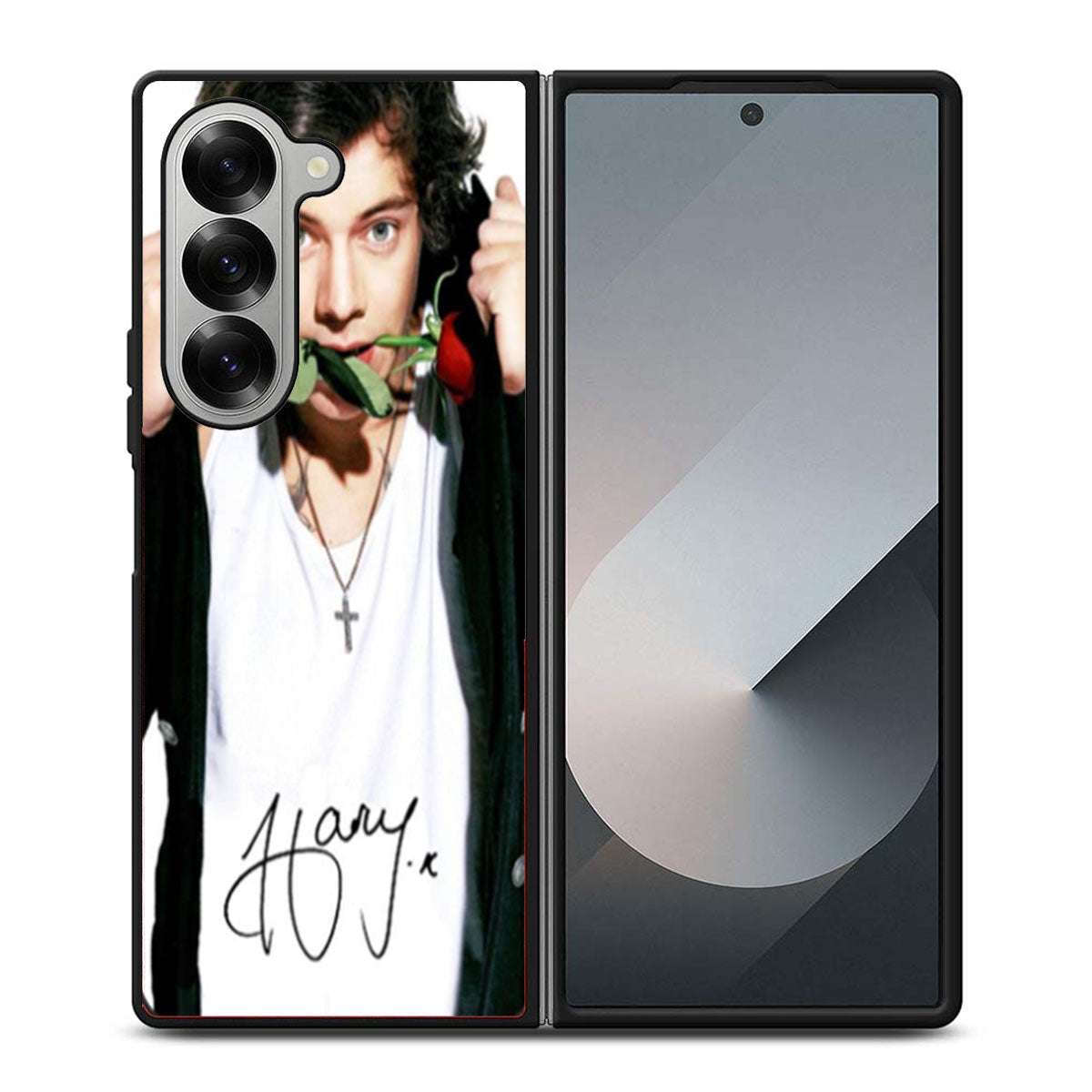 Harry Styles And The Rose Samsung Z Fold 6 Case