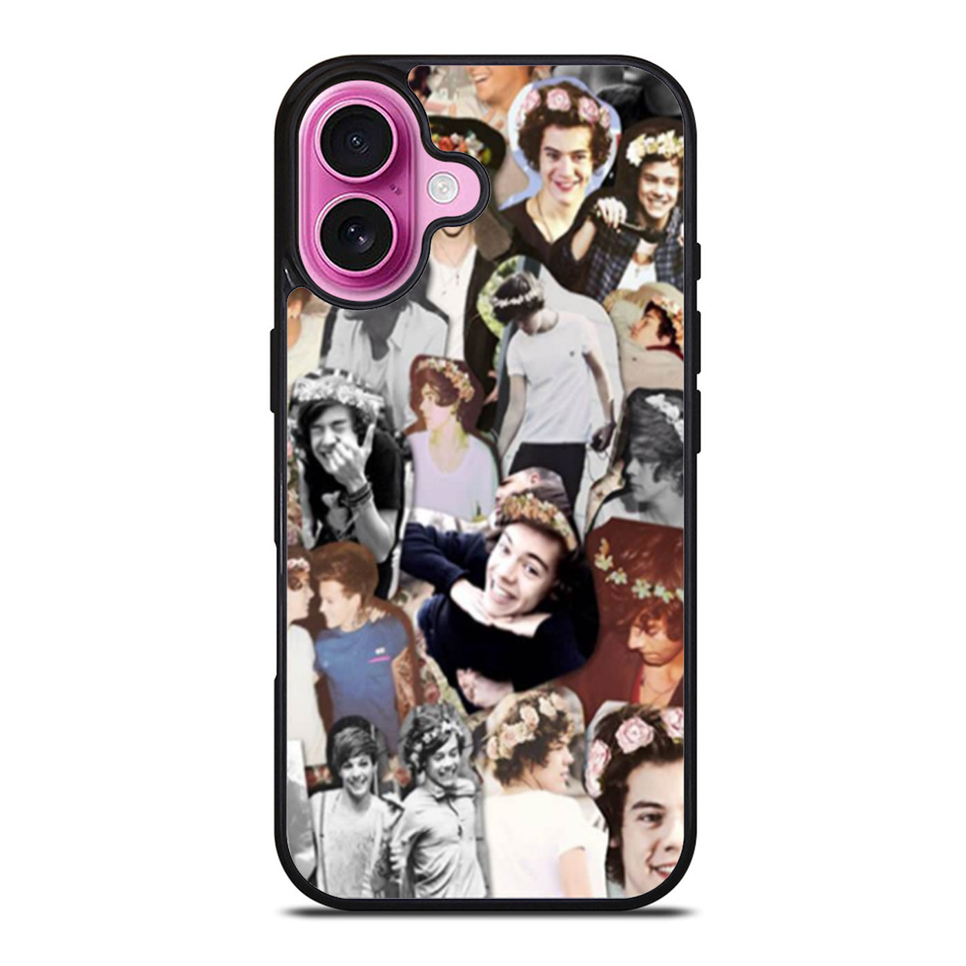Harry Styles Collage One Direction Two iPhone Case Cover