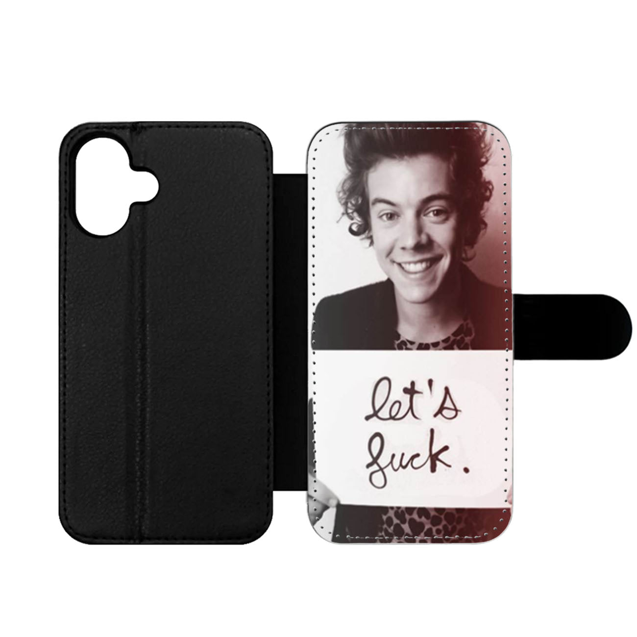 Harry Styles I Got A Dirty Mouth Design Wallet iPhone Case