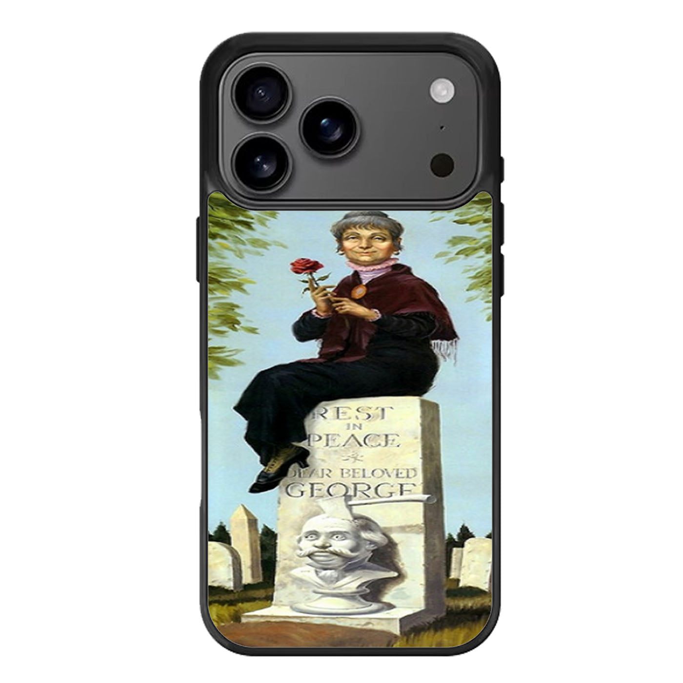 Haunted Mansion RIP Dear Beloved George iPhone 17 Pro Max Case