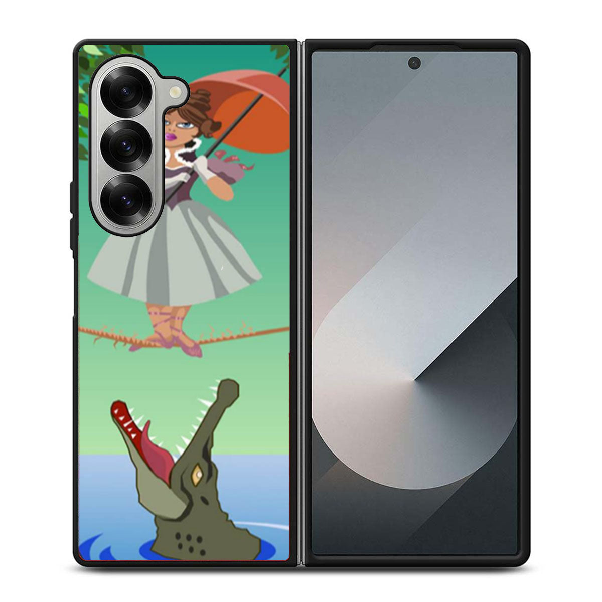 Haunted Mansion Stretching Room Samsung Z Fold 6 Case