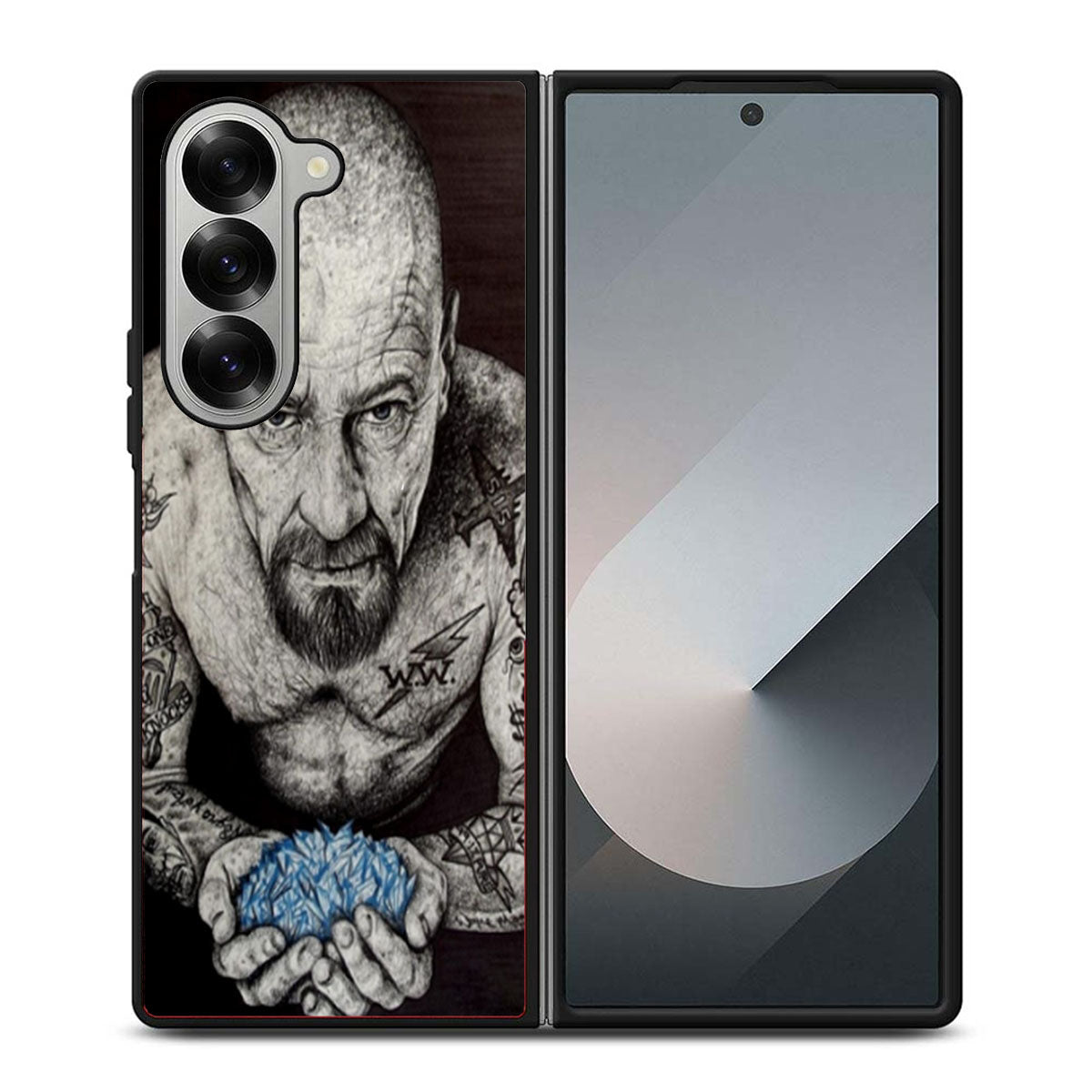 Heisenberg Tattoo Breaking Bad Samsung Z Fold 6 Case