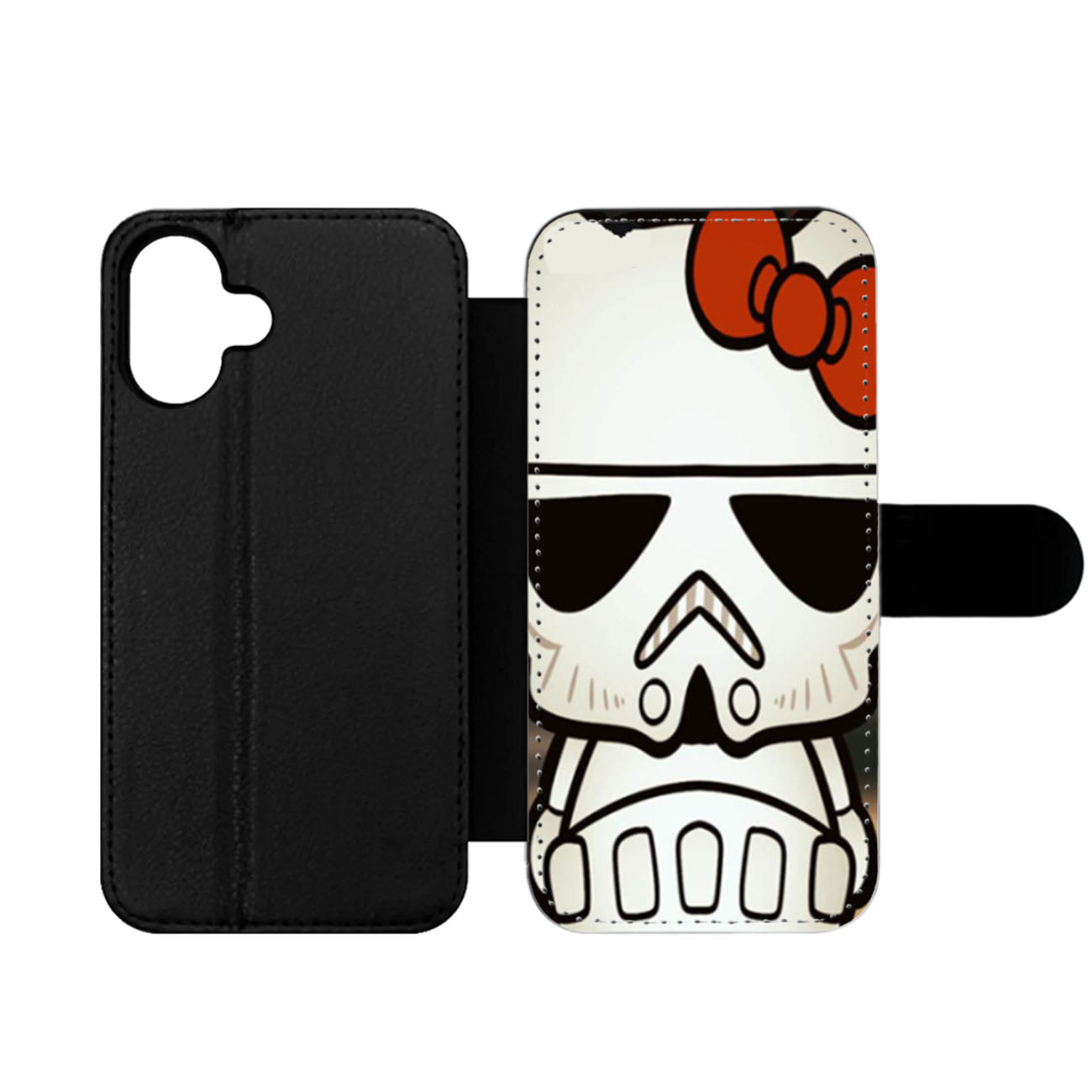 Hello Kitty Stormtrooper Wallet iPhone Case
