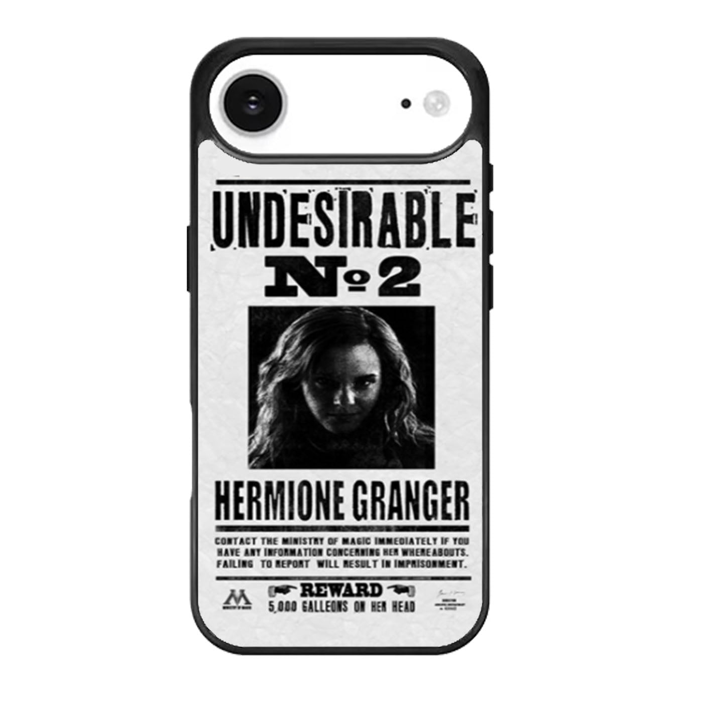Hermione Granger Wanted Poster Undesirable No 2 iPhone Air Case