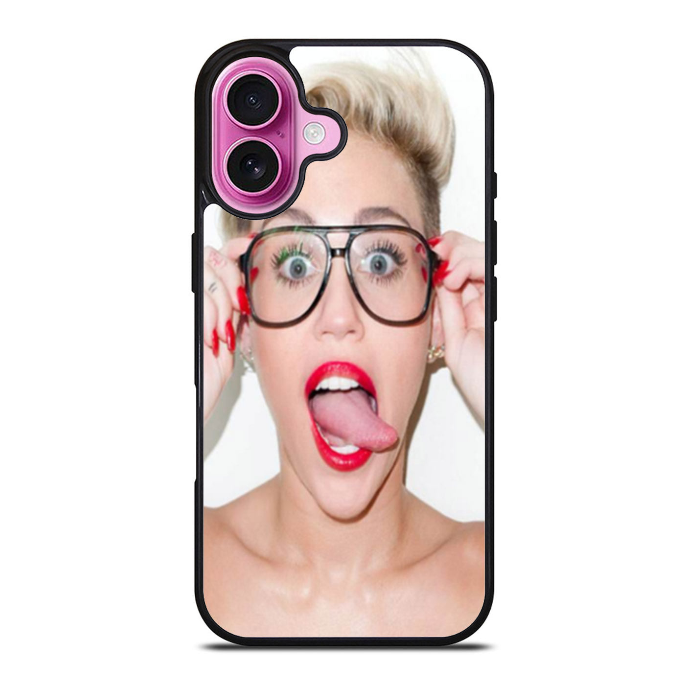 Hipster Miley Cyrus iPhone Case Cover