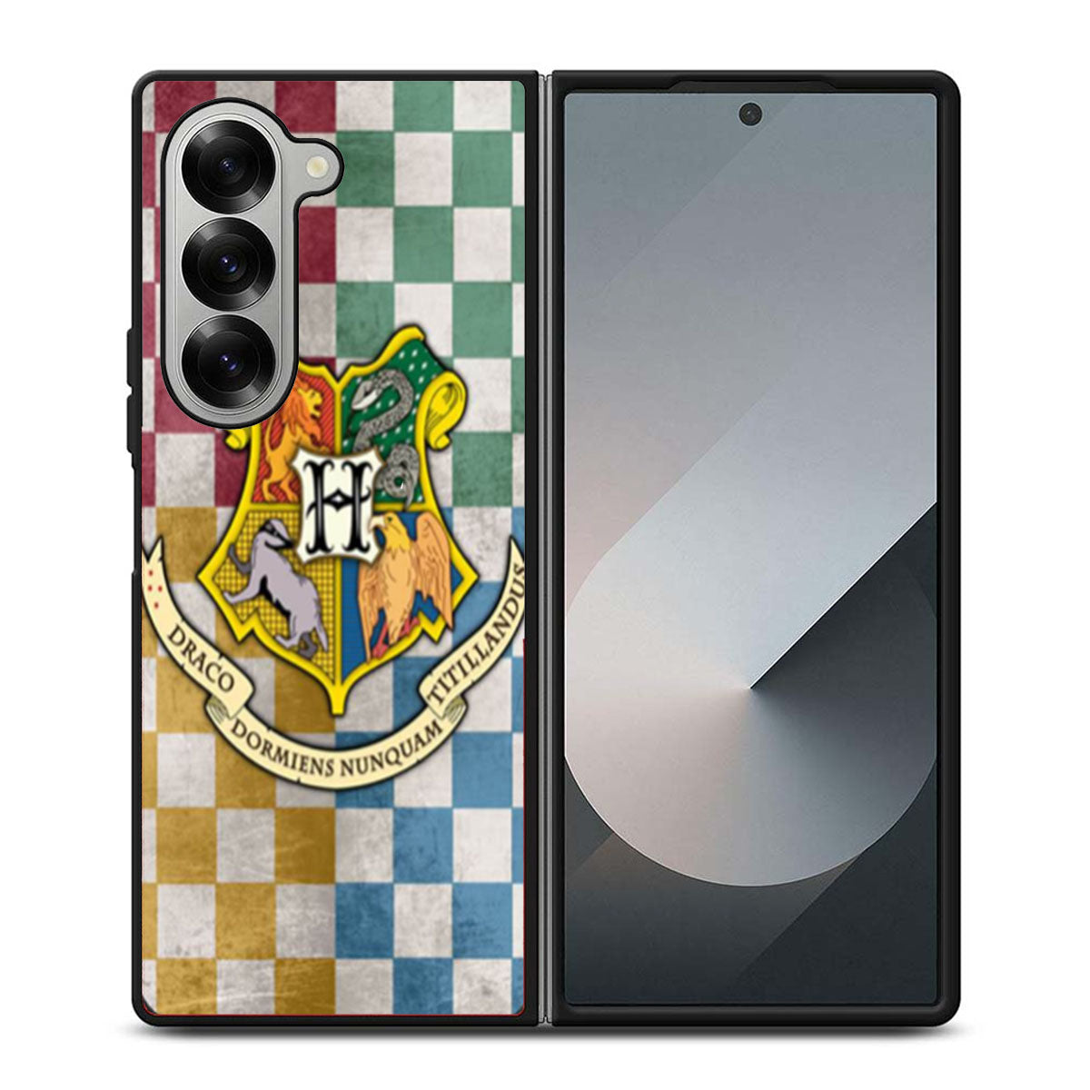 Hogwarts Crest Design Samsung Z Fold 6 Case