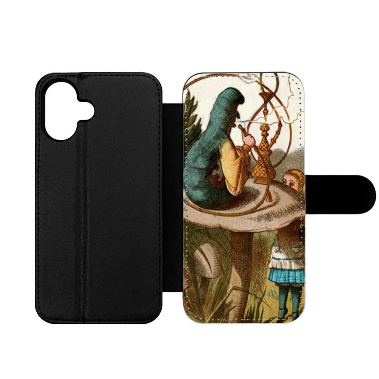 Hookah Caterpillar Wallet iPhone Case