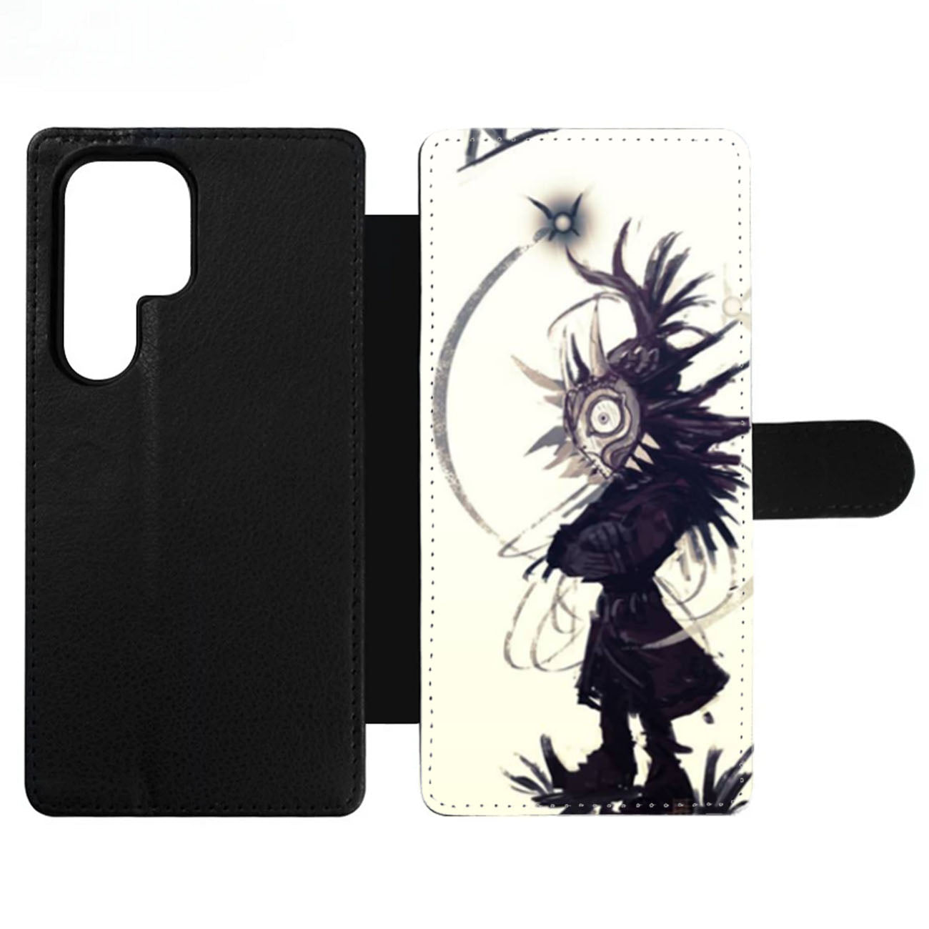 Horror Skull Kid Zelda Majoras Mask Wallet Samsung Case