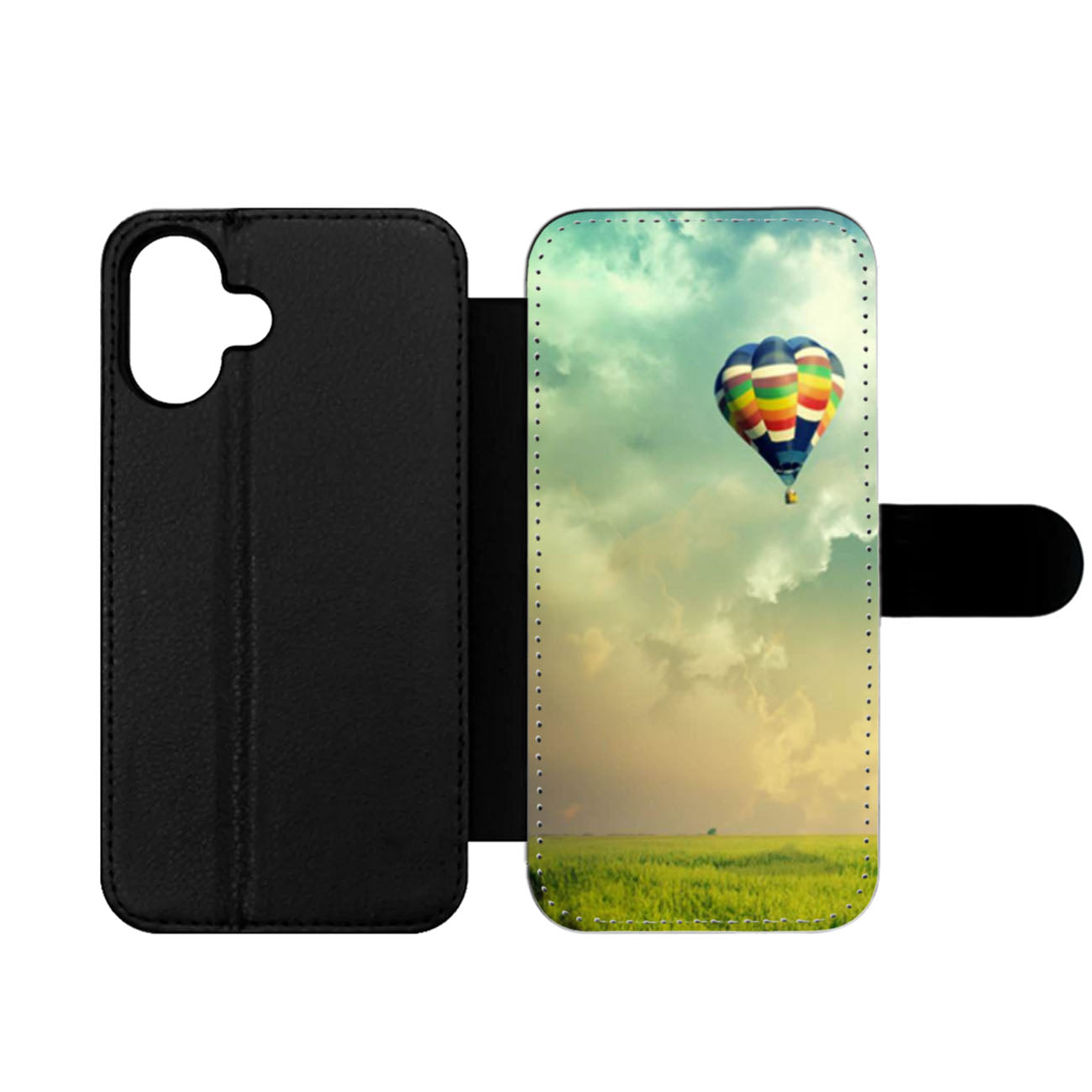 Hot Air Balloon Adventure Wallet iPhone Case