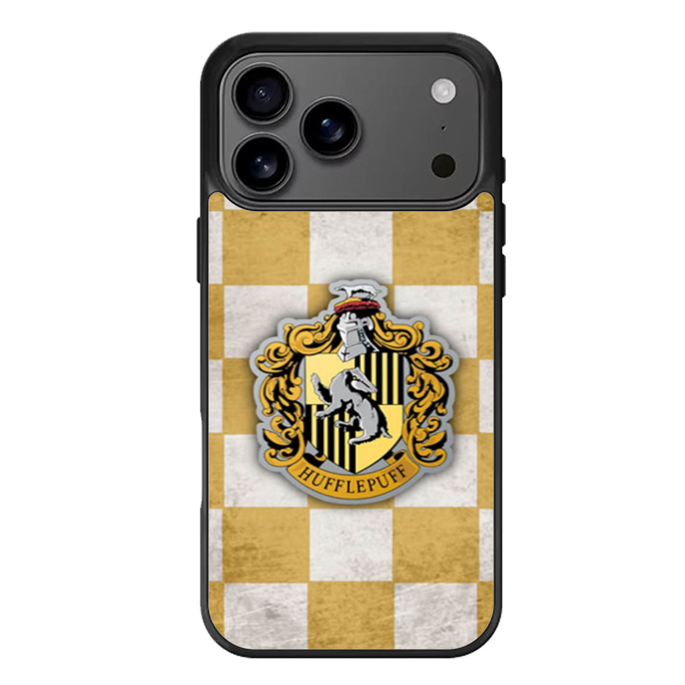Hufflepuff School Crest iPhone 17 Pro Max Case