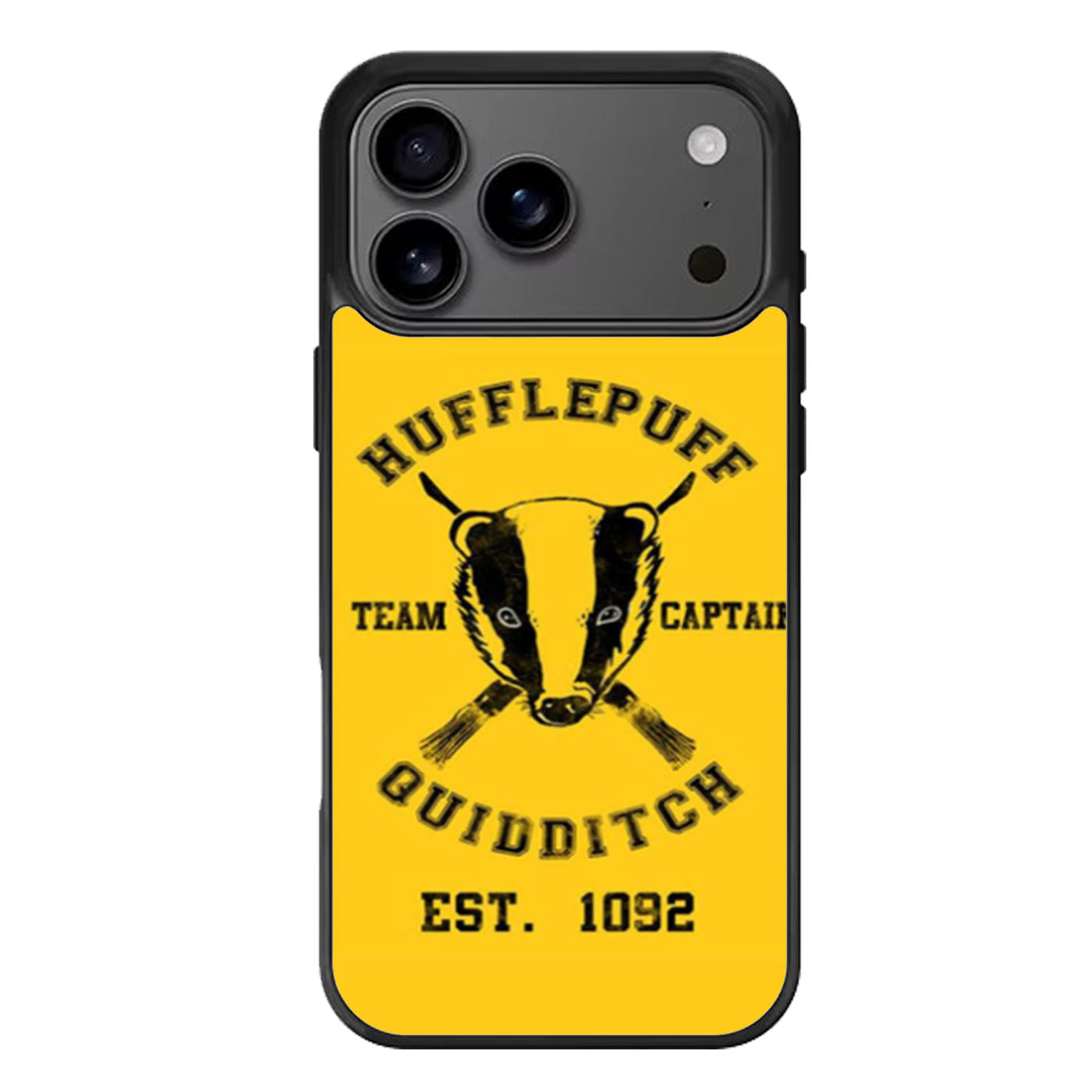 Hufflepuff Team Captain Quidditch iPhone 17 Pro Max Case