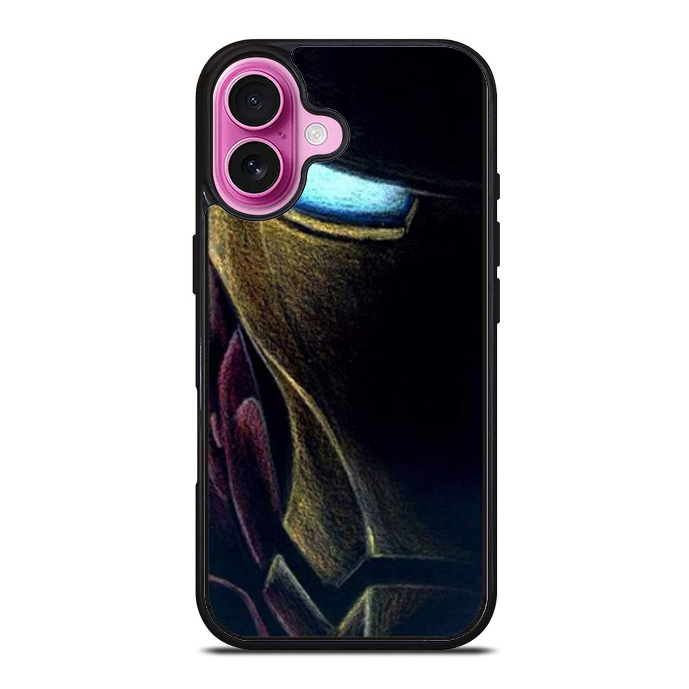 IRONE MAN AVENGERS FACE ART iPhone Case Cover