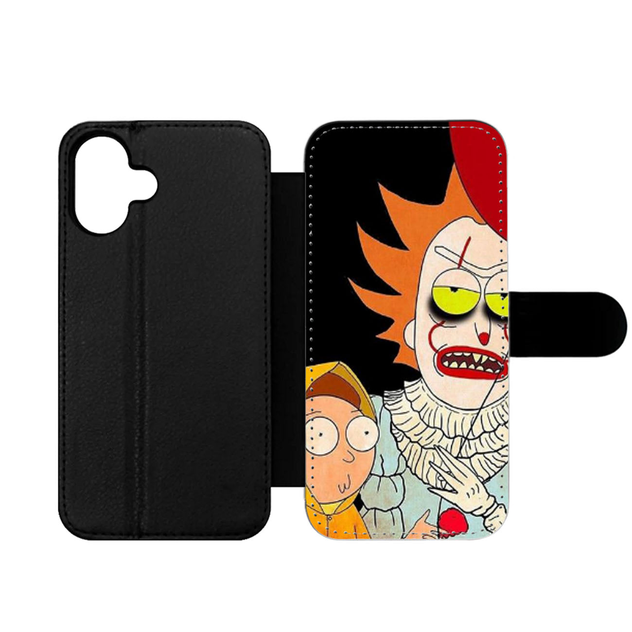 IT RICK AND MORTY Wallet iPhone Case