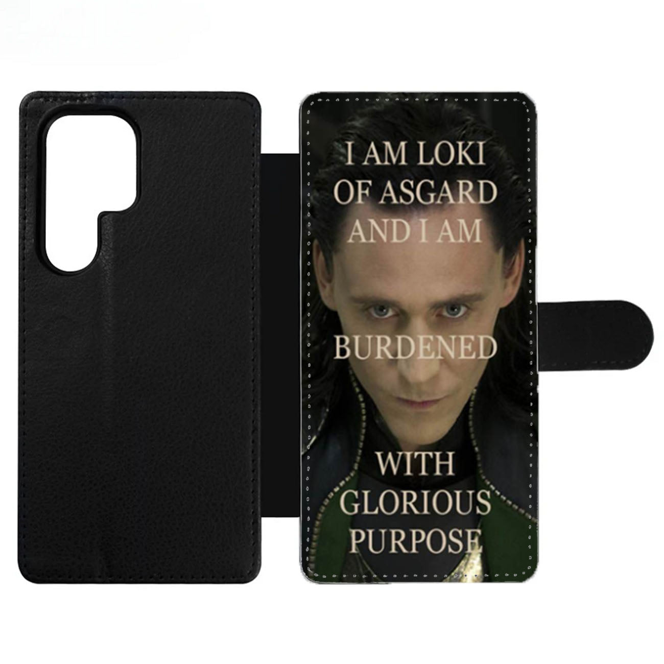 I Am Loki of Asgard Two Wallet Samsung Case