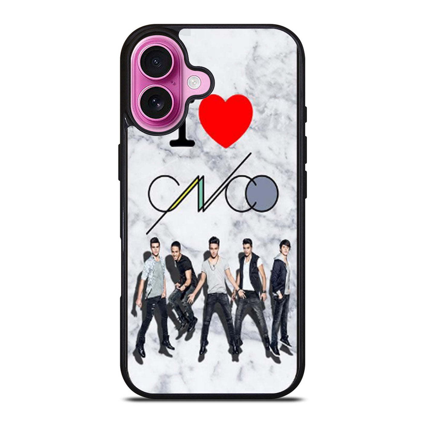 I LOVE CNCO MARBLE iPhone Case Cover