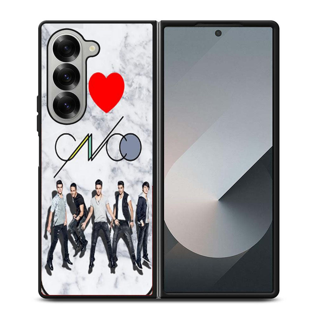 I LOVE CNCO MARBLE Samsung Z Fold 6 Case