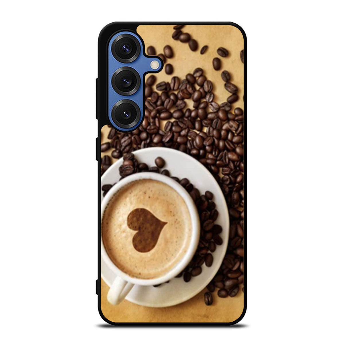 I Love Coffee Latter Art Samsung S25 Ultra Case