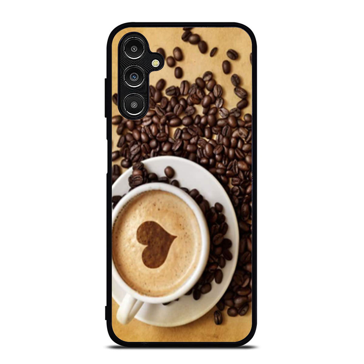 I Love Coffee Latter Art Samsung A16 Case