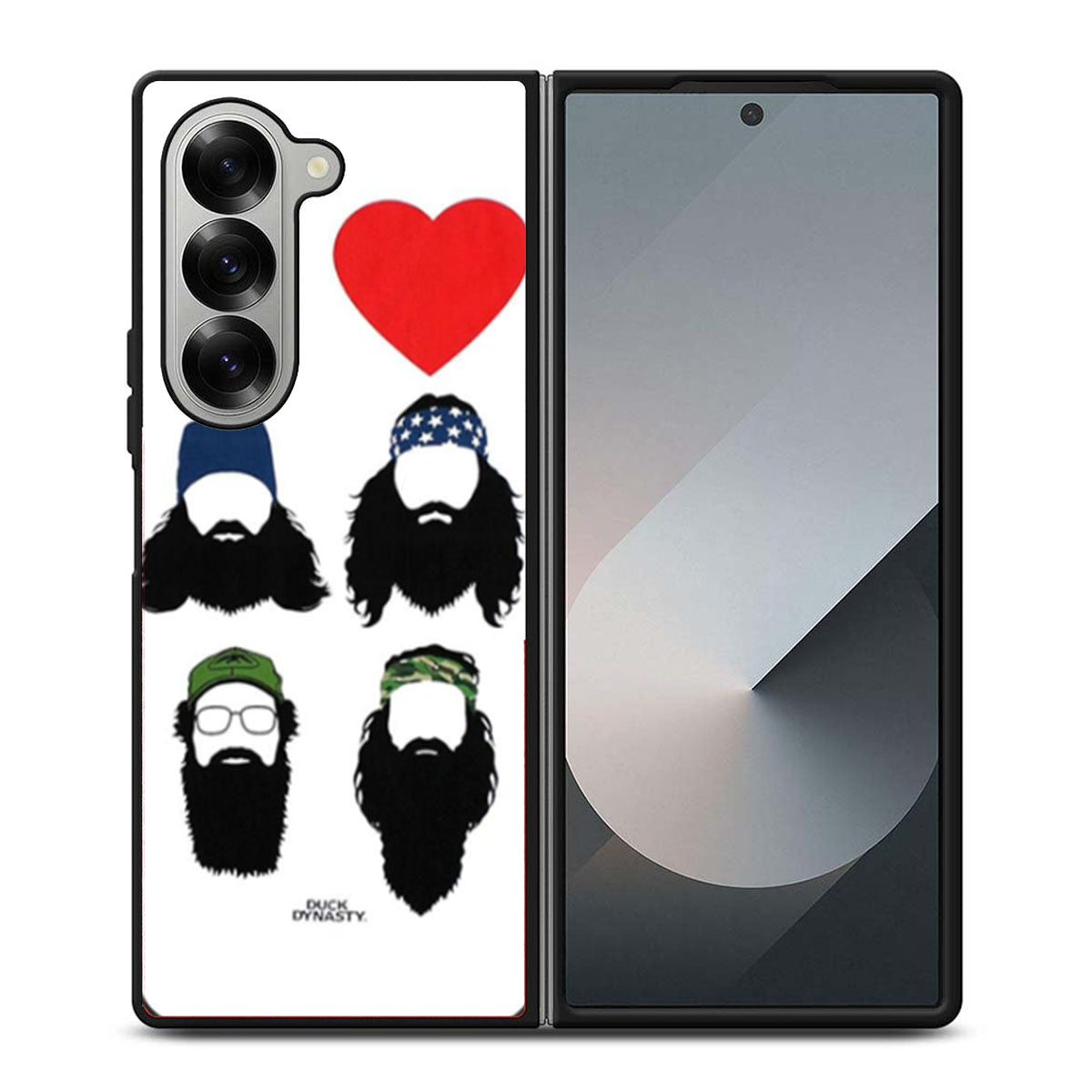 I Love Duck Dynasty Samsung Z Fold 6 Case