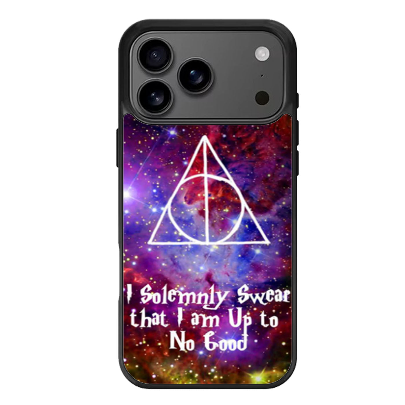 I Solemnly Swear That I Am Harry Potter Galaxy iPhone 17 Pro Max Case