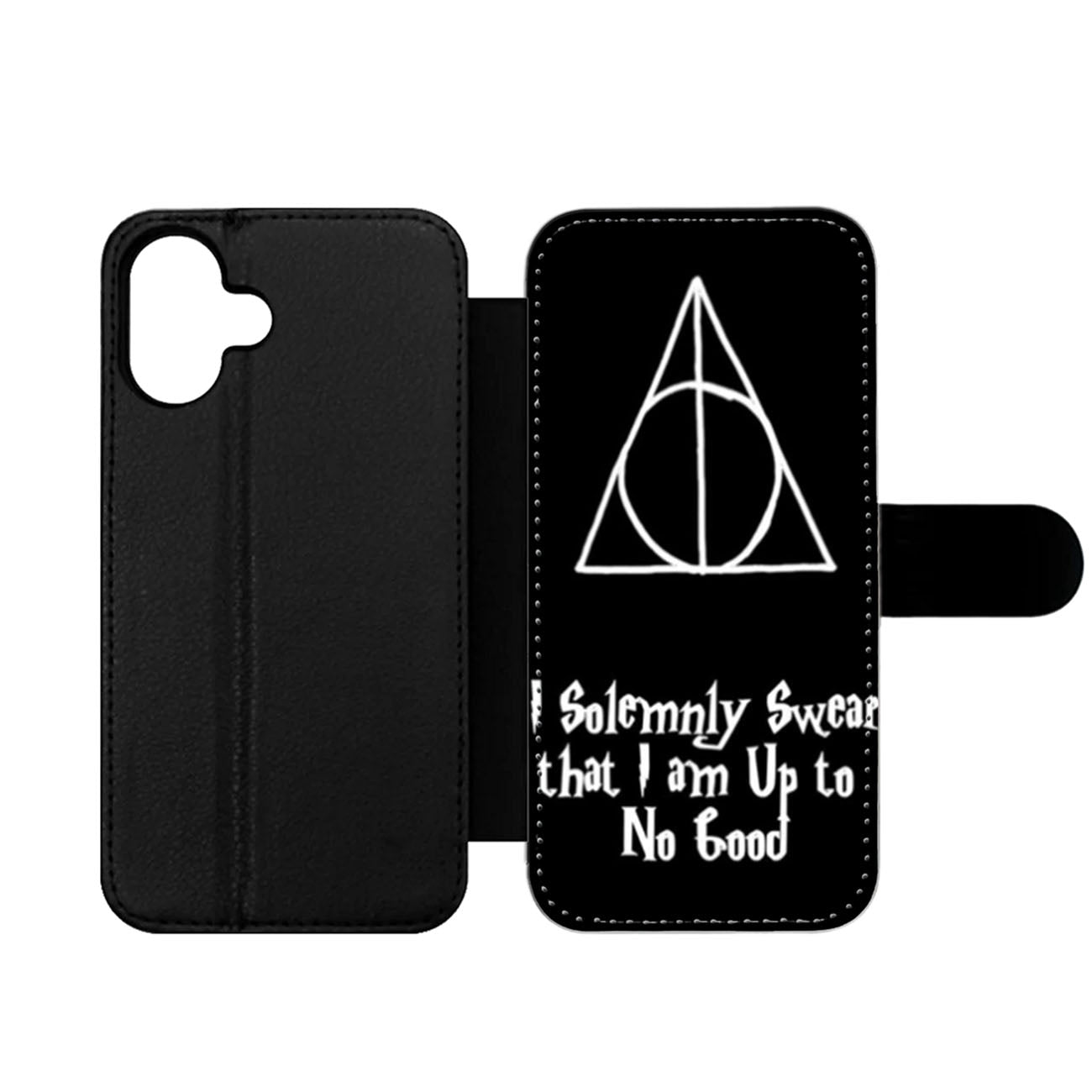 I Solemnly Swear That I Am Harry Potter Two Wallet iPhone Case