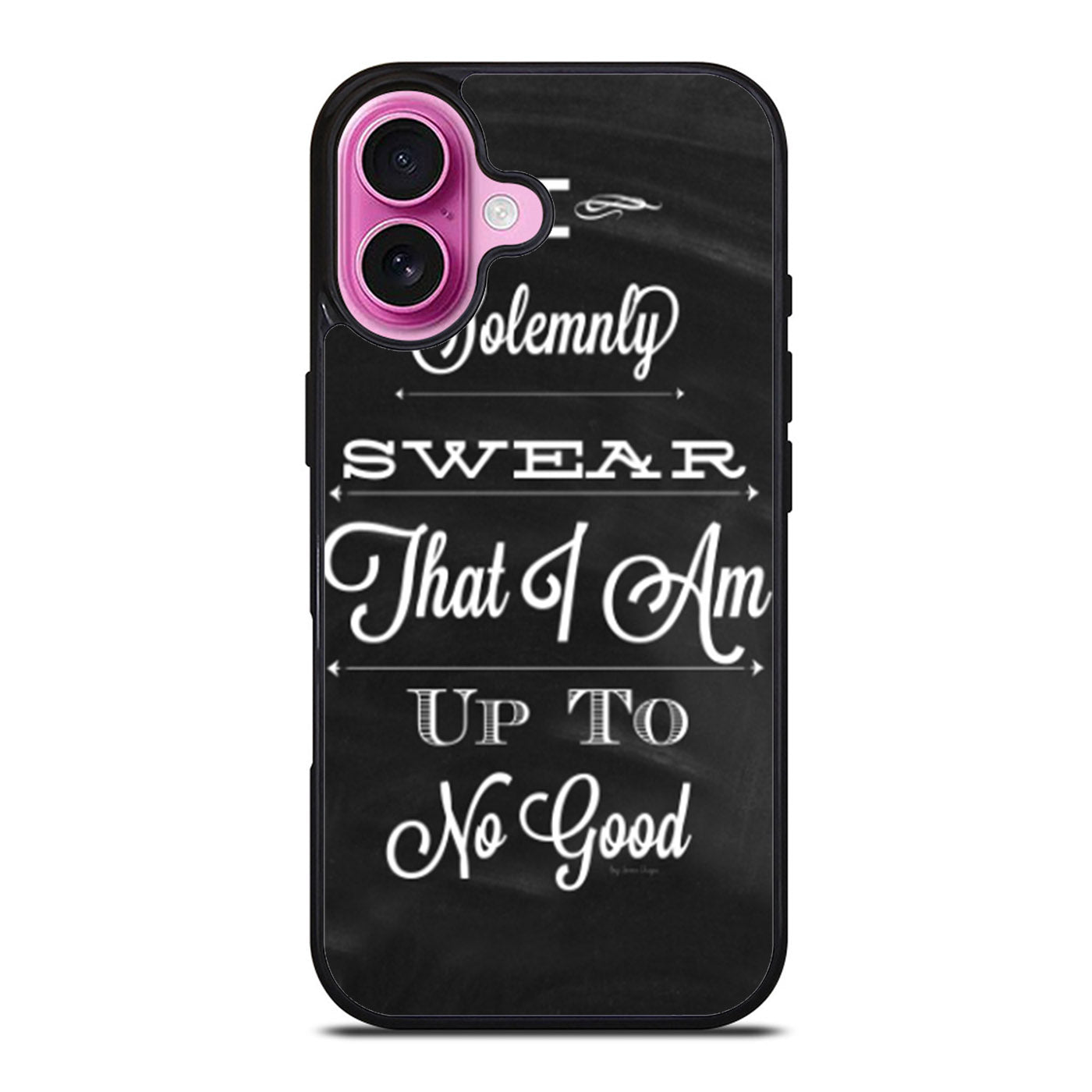 I Solemnly Swear That I Am Up To No Good Quote iPhone Case Cover