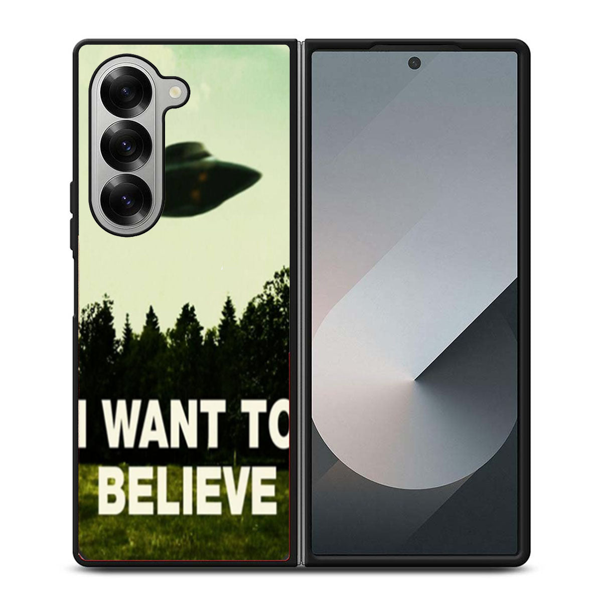I Want To Believe Samsung Z Fold 6 Case