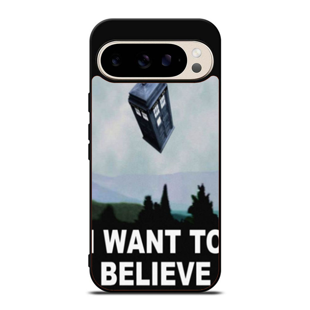 I Want to Believe Tardis Box Google Pixel 9 Pro Case