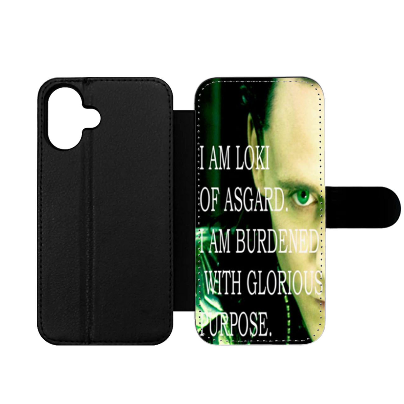 I am Loki of Asgard Wallet iPhone Case