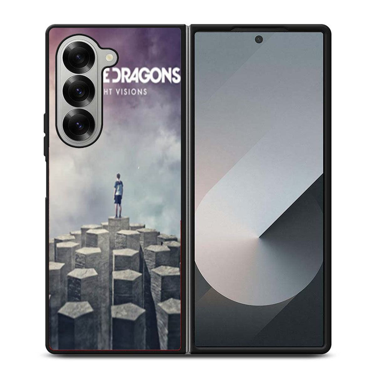 Imagine Dragons Band Night Visions Nebula Sky Samsung Z Fold 6 Case