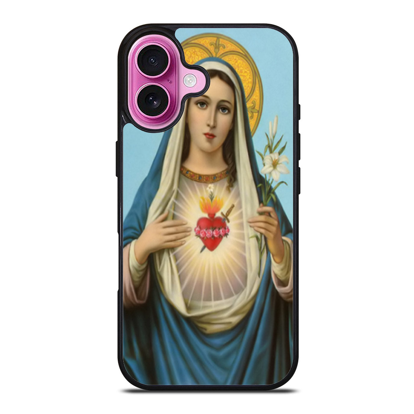 Immaculate Heart of Mary Two iPhone Case Cover
