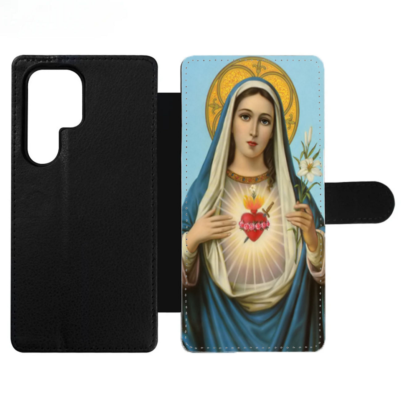 Immaculate Heart of Mary Two Wallet Samsung Case