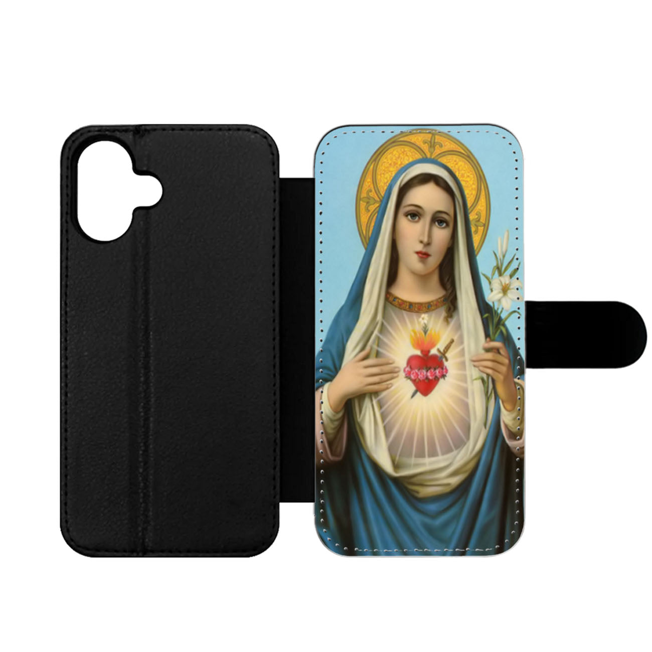 Immaculate Heart of Mary Two Wallet iPhone Case
