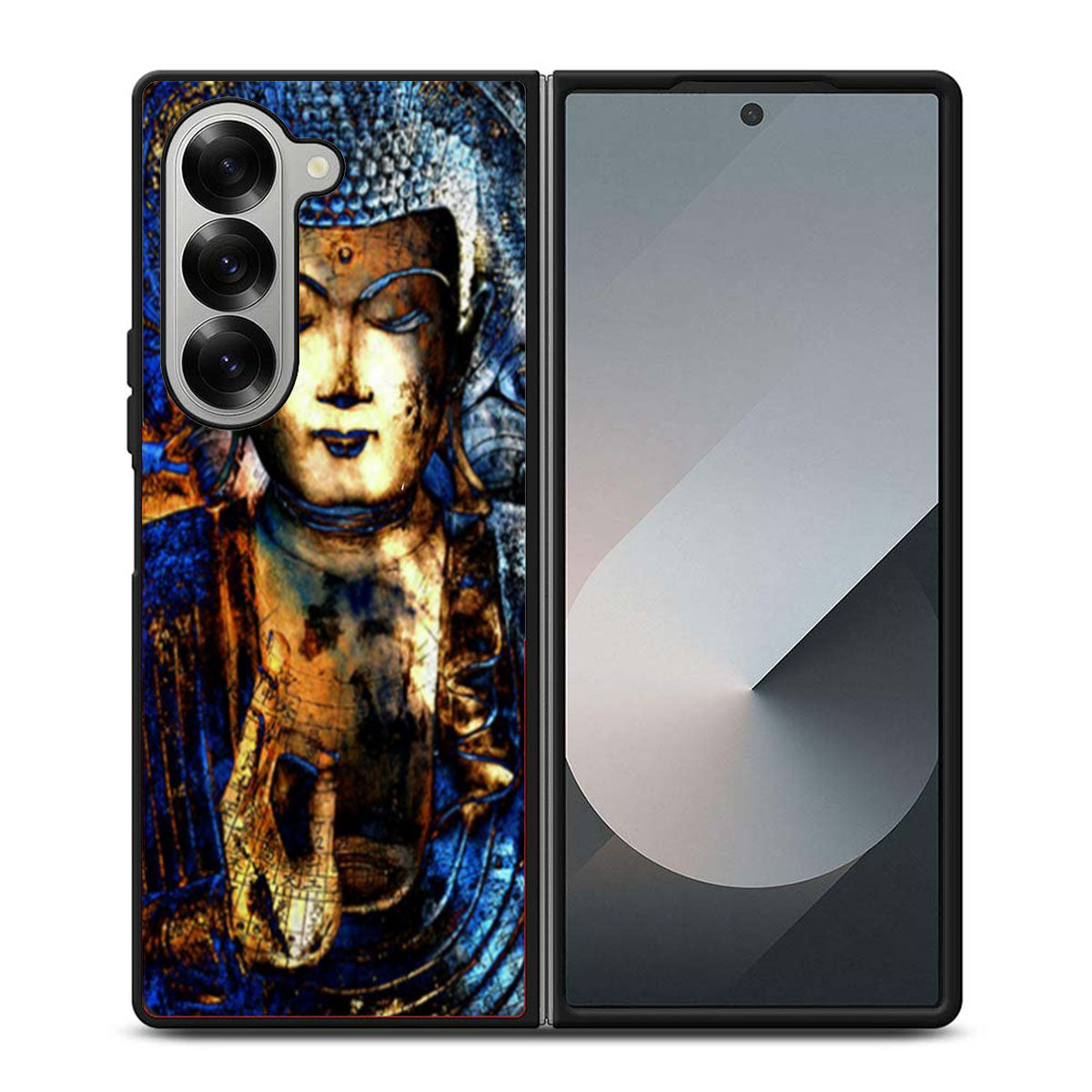 Inner Guidance Buddha art Samsung Z Fold 6 Case