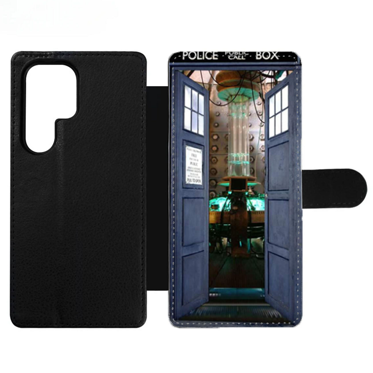Inside Tardis Box Wallet Samsung Case