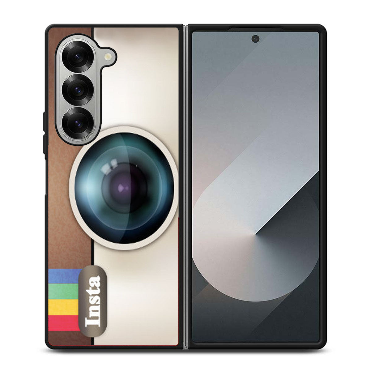 Instagram Camera Two Samsung Z Fold 6 Case