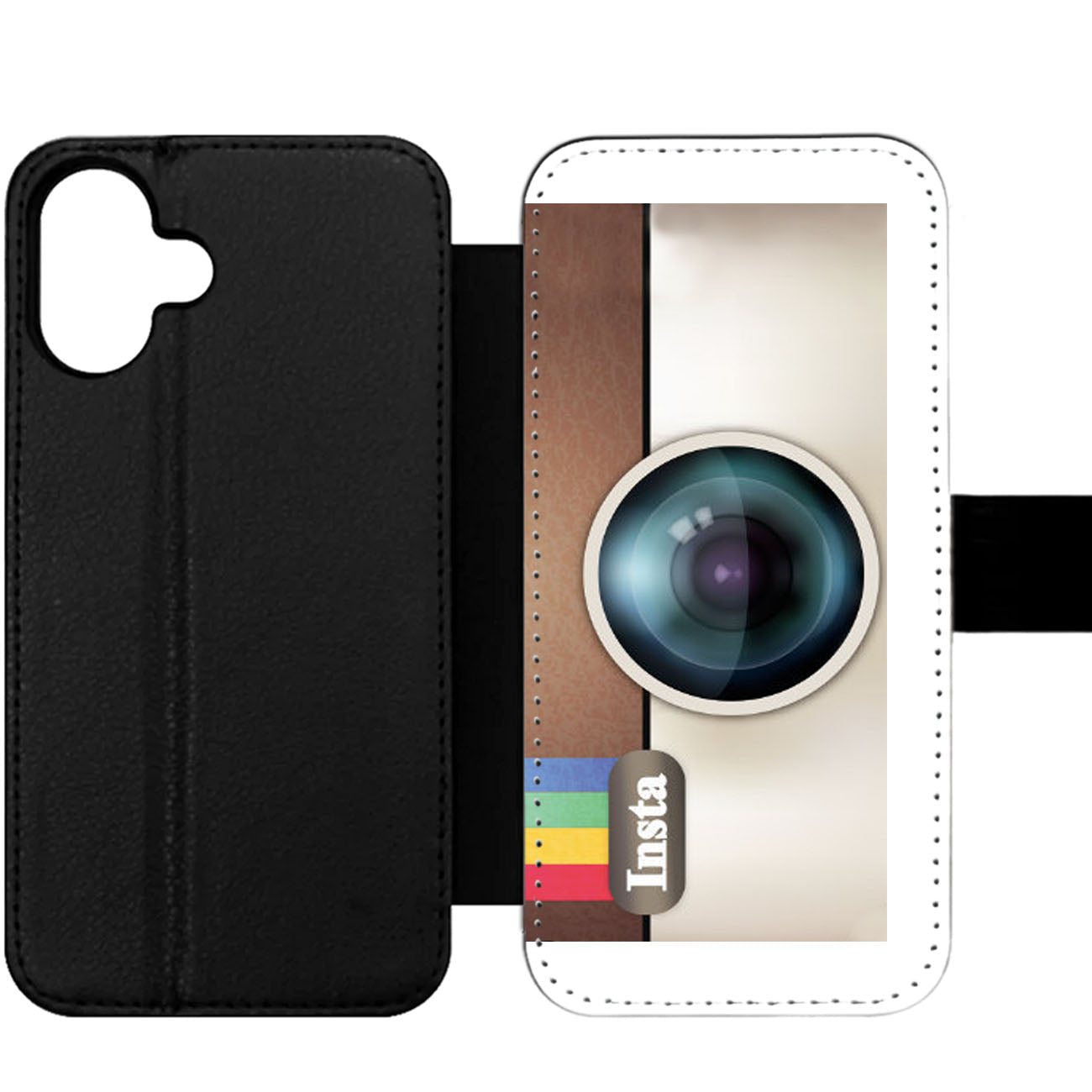 Instagram Camera Two Wallet iPhone Case
