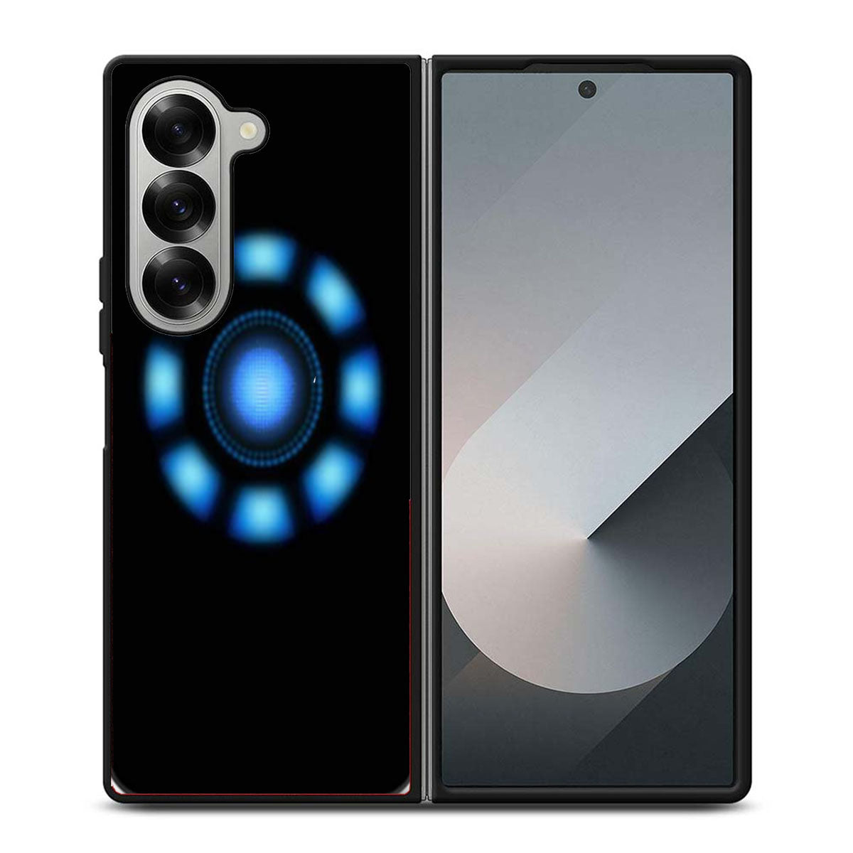 Iron Man Heart 1 Samsung Z Fold 6 Case