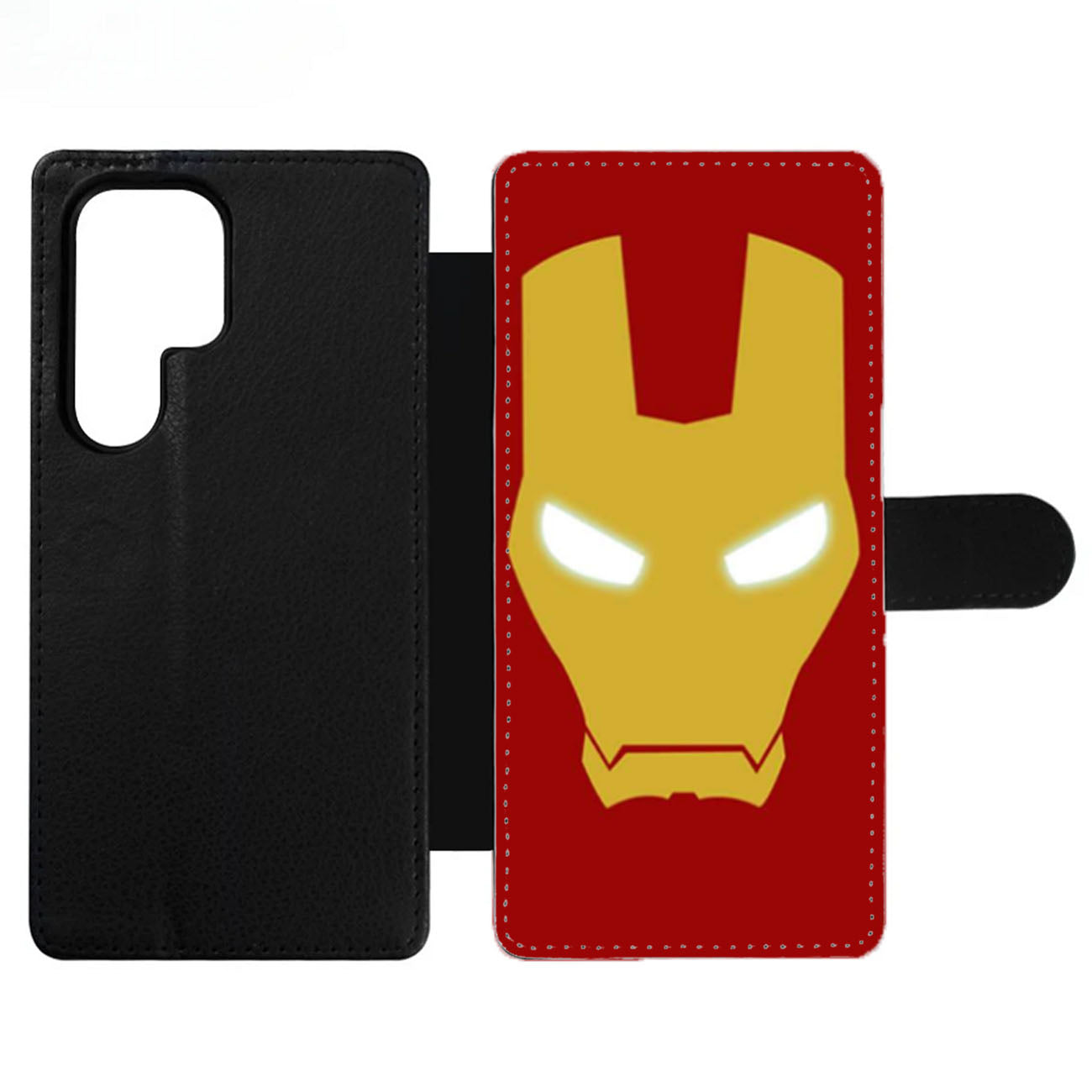 Iron Man Mask Wallet Samsung Case