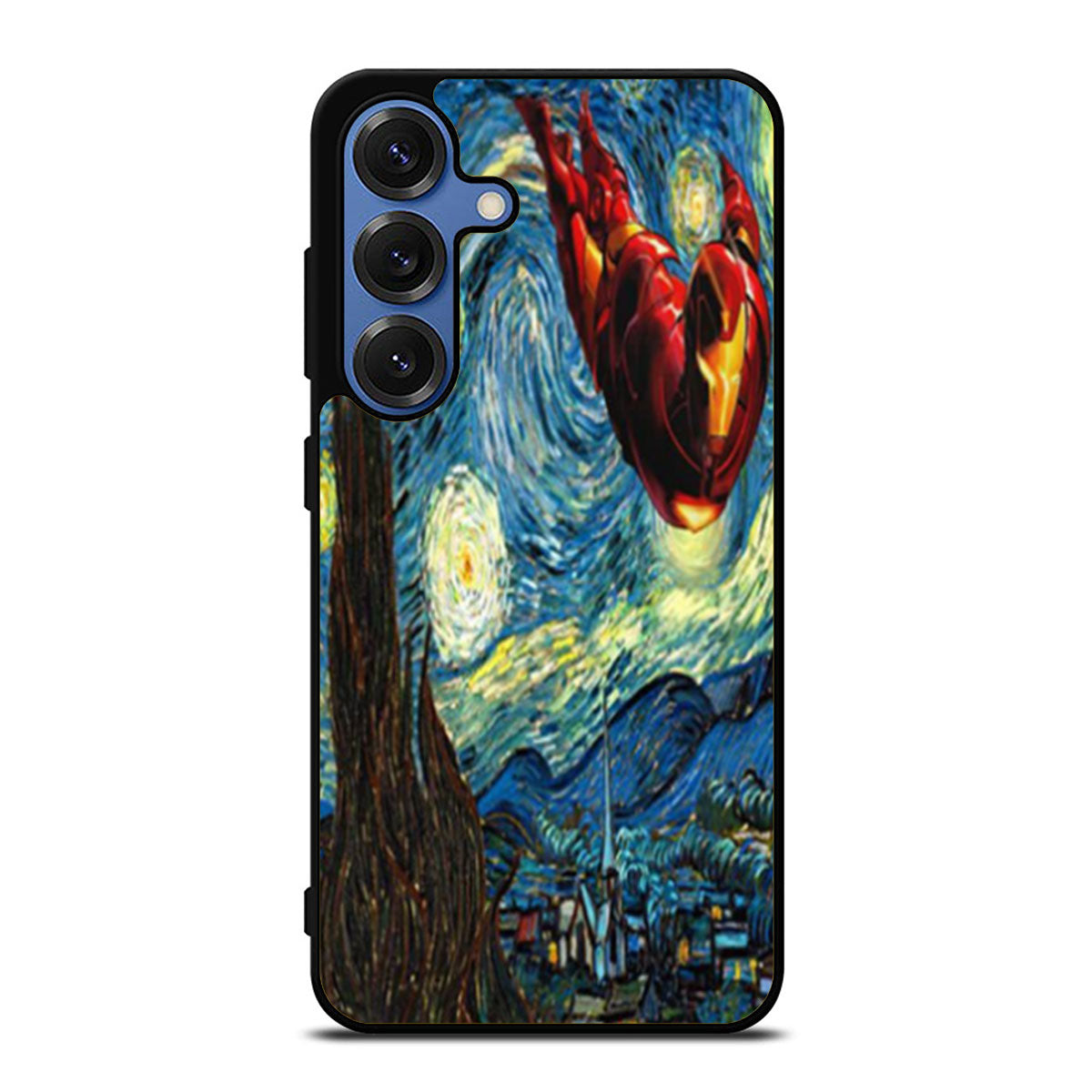 Iron Man Starry Night Samsung S25 Ultra Case