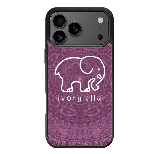 Ivory Ella Pattern iPhone 17 Pro Max Case