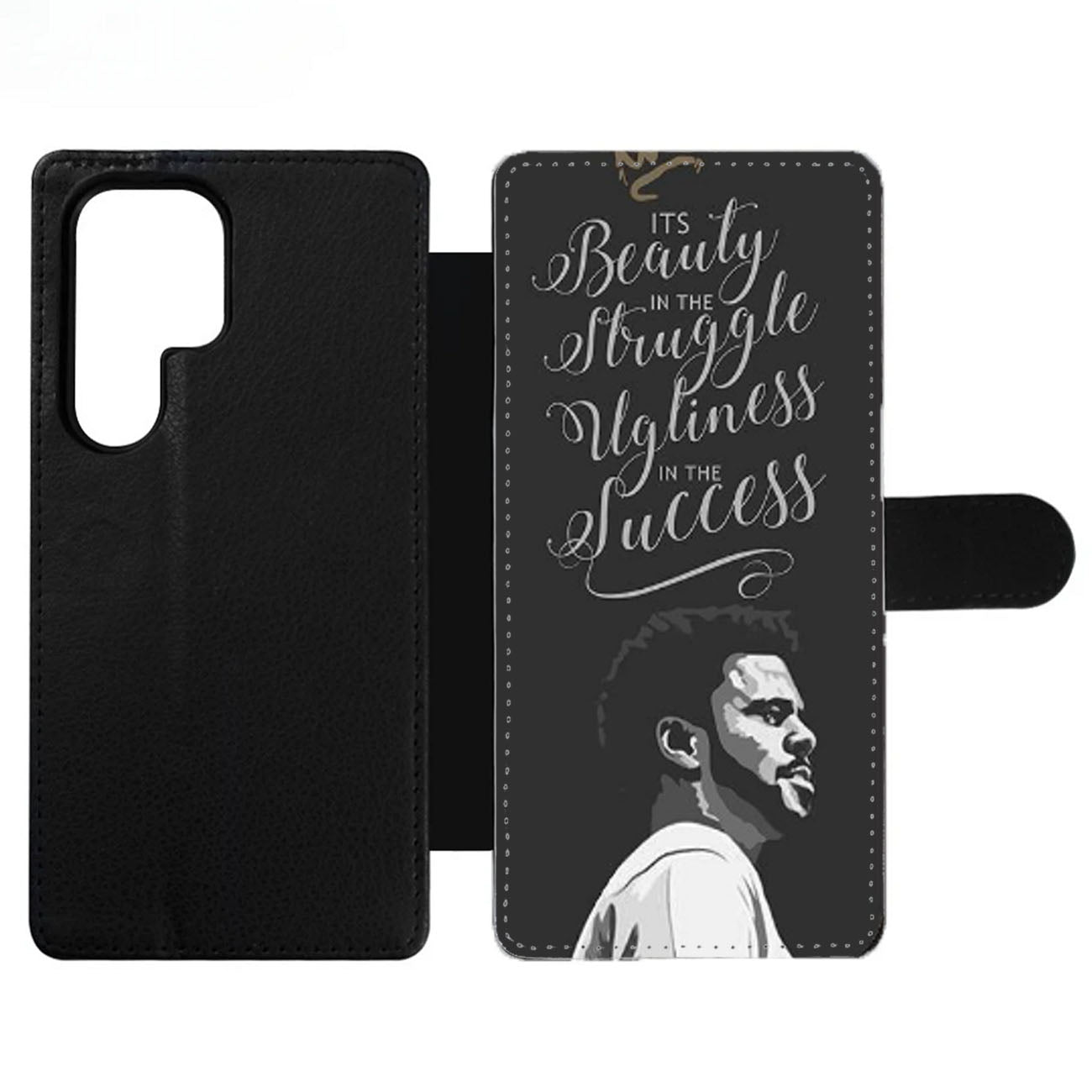 J COLE LYRIC LOVE YOURZ Wallet Samsung Case